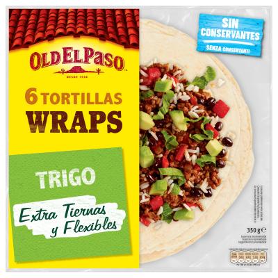 Wrap Old El Paso Tortilla 6u 350g
