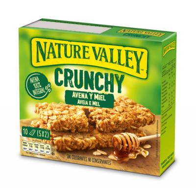 Barrita Nature Valley Avena Y Miel 5x42g