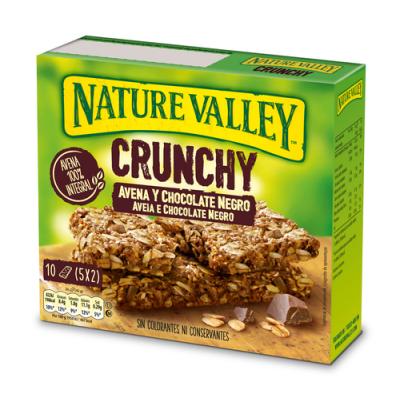 Barrita Nature Valley Avena Y Chocolate Negro 5x42g