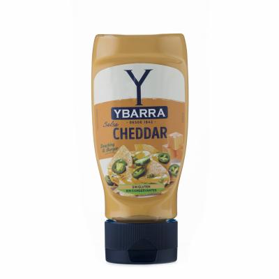 Salsa Ybarra Cheddar Pet 250g
