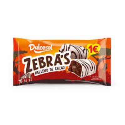 Bombon Dulcesol Zebra 120g 3u