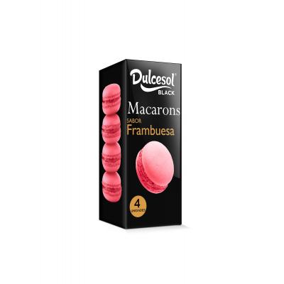 Macaron Dulcesol Frambuesa 4u 80g