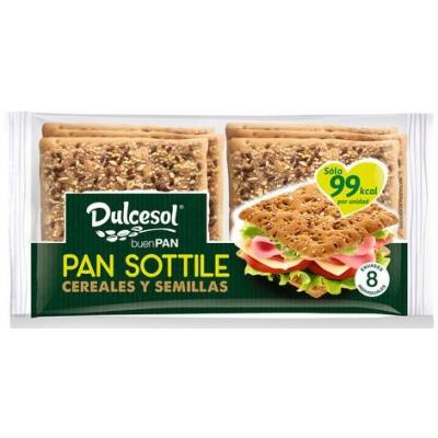 Pan Sottile Dulcesol Cereales 310g