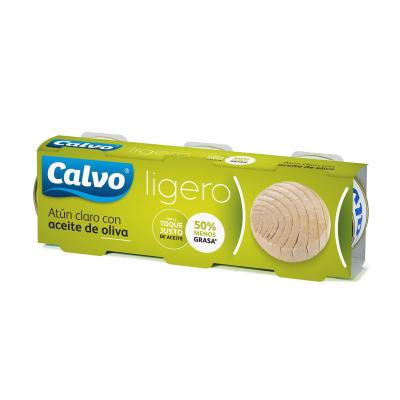 Atún Calvo Aceite De Oliva Ligero 56g Pack-3