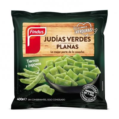 Judia Findus Verde Plana Bolsa 400g