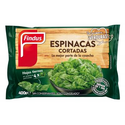 Espinaca Findus Cortada 400g