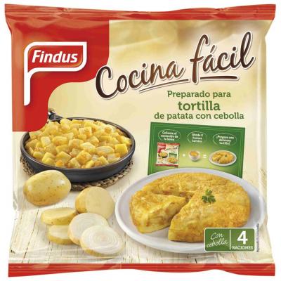 Base Tortilla Findus Patata/Cebolla 1k