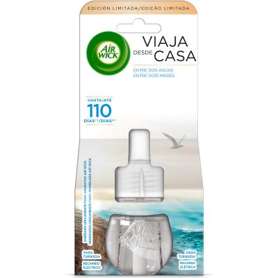 Ambientador Air Wick Electrico Oasis Turquesa Recambio