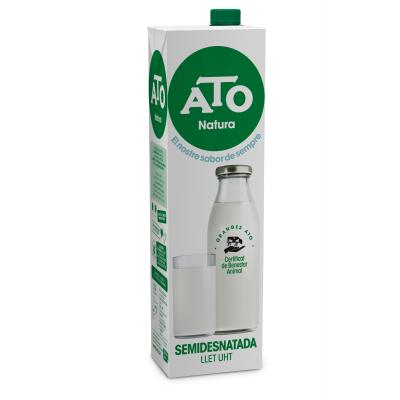 Leche Ato Natura Semidesnatada Brick 1l
