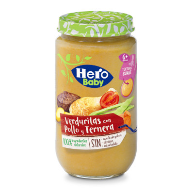 Potito Hero Baby Verdura Pollo Ternera 235g