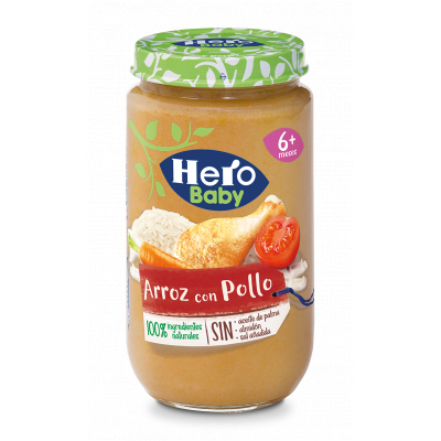 Potito Hero Baby Pollo Con Arroz 235g