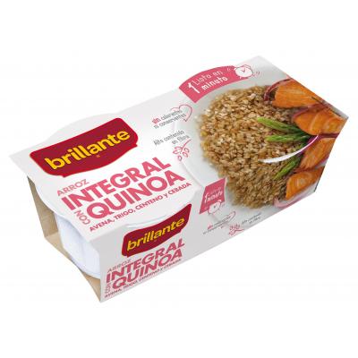 Arroz Brillante Integral Quinoa 2x125g