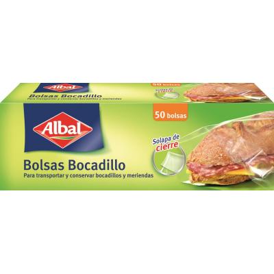 Bolsa Albal Bocadillo 1l 50u
