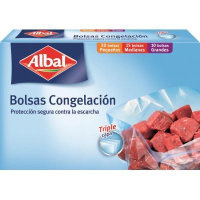Bolsa Albal Congelado 3l 45u