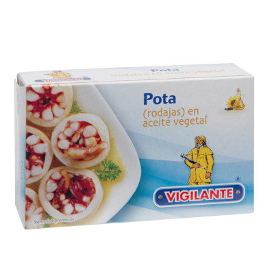 Rodaja Calamar Vigilante Facil Apertura 72g