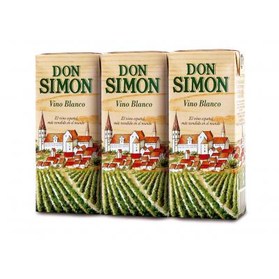 Vino Don Simon Blanco 18,7cl Pack-3  11.5º