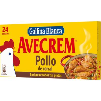 Caldo Avecrem Pollo 240g 24 Pastillas