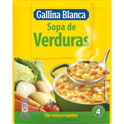 Sopa Gallina Blanca Verdura 51g