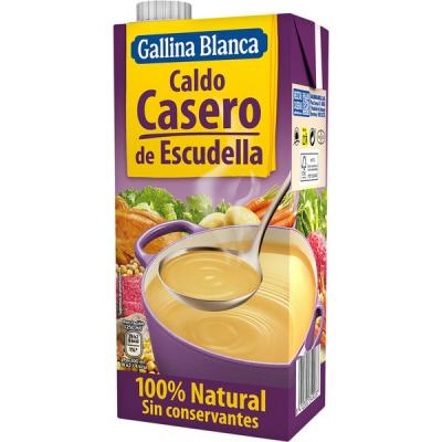 Caldo Gallina Blanca Natural Escudella 1l