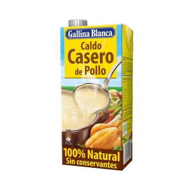Caldo Gallina Blanca Casero Pollo Natural 1l