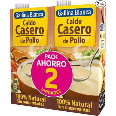 Caldo Gallina Blanca Casero Pollo 2ª Unidad 50% 2l Pack-2