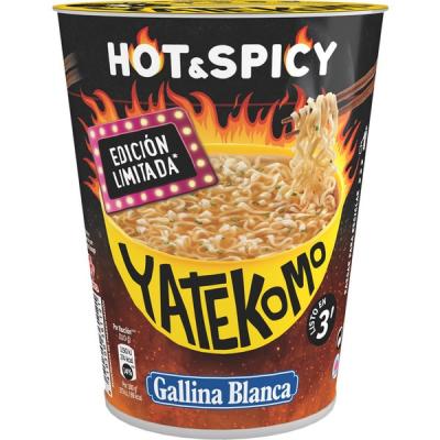 Noodles Yatekomo Hot&Spicy 60g
