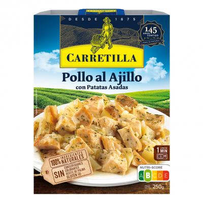 Pollo Carretilla Ajillo Con Patata 250g