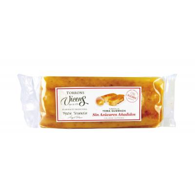 Turron Vicens Yema Tostada Sin Azucar 250g