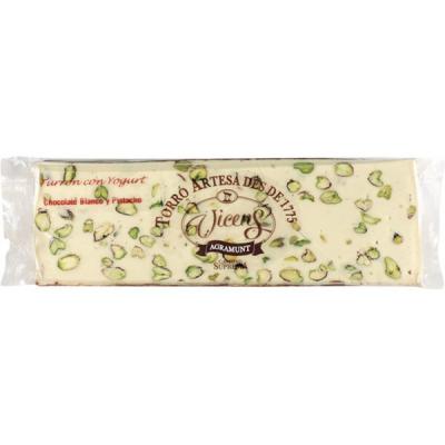 Turron Vicens Yogur Pistacho 300g