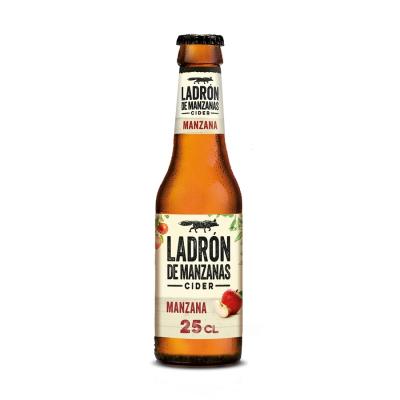 Sidra Ladron Manzanas Botella 25cl 4.5º
