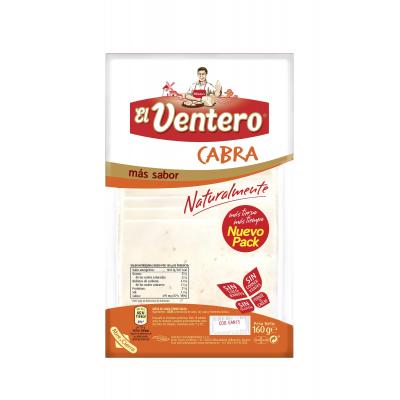 Queso El Ventero Cabra Lonchas 160g
