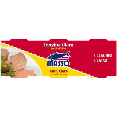 Atun Masso Aceite Oliva Ro-70 48g Pack-3