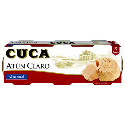 Atun Cuca Claro Natural Ro-70 48g Pack-3