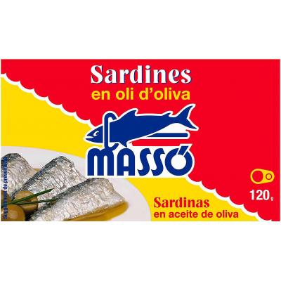 Sardina Masso Aceite Oliva Rr-125 85g