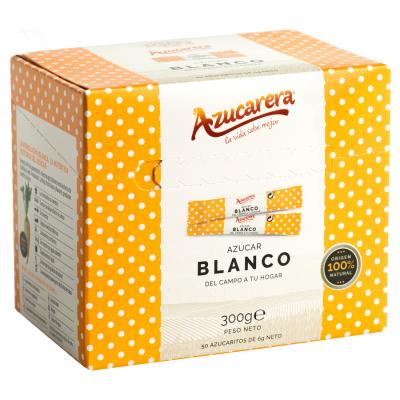 Azucar Azucarera Blanco 50 Sobre 6g