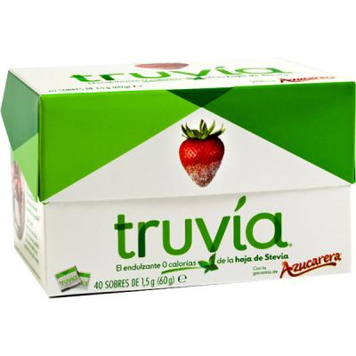 Edulcorante Azucarera Truvia 40 Sobres