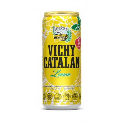 Agua Vichy Catalan Limon Lata 33cl