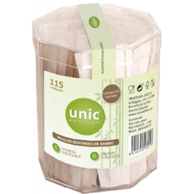 Palillo Unic Redondo Papel 115u
