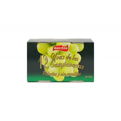 Uvas Mocitos De Las Campanadas 120g Pack-2