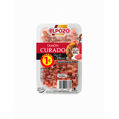 Jamon Elpozo Curado Taquitos Mini 65g