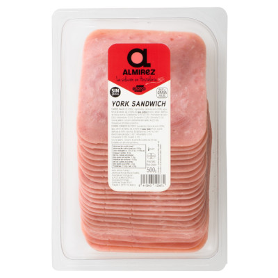 Fiambre Almirez Sandwich Lonchas 500g