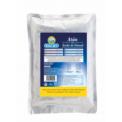 Atun Bachi En Aceite Bolsa 950g