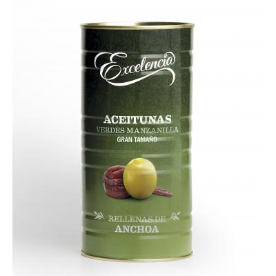 Aceituna Excelencia Rellena 160/200 600g