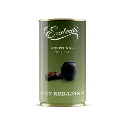 Aceituna Excelencia Negra Rodaja 150g