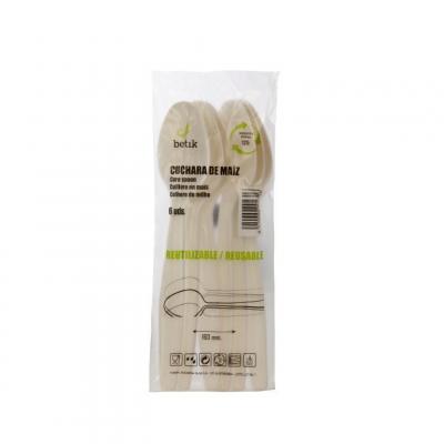 Cuchara Betik Bio De Maiz 6u