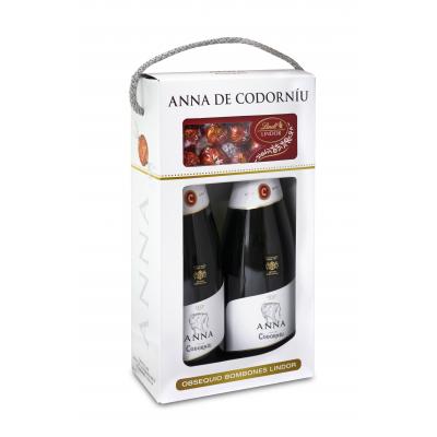 Cava Anna De Codorniu Brut Pack-2 75cl 11.5º+Bombones