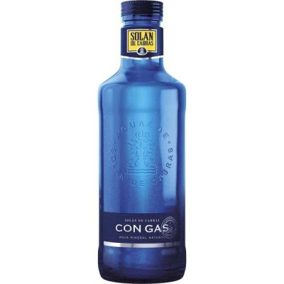 Agua Solan De Cabras Con Gas Vidrio 33cl