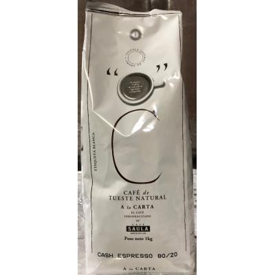 Cafe Saula Grano Creme Expresso 80/20 1k