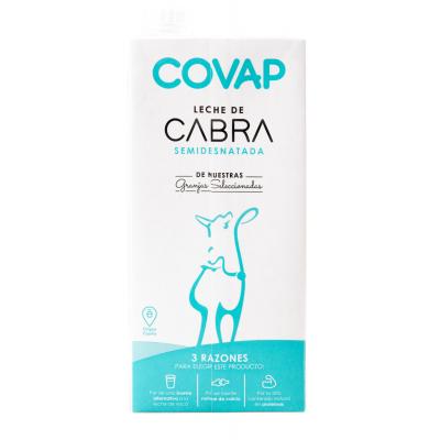 Leche Covap Semidesnatada Cabra 1l