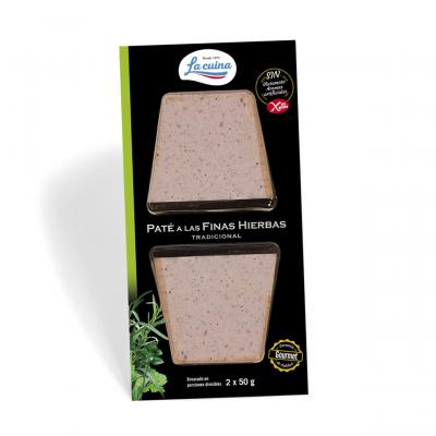 Pate La Cuina Finas Hierbas 50g Pack-2